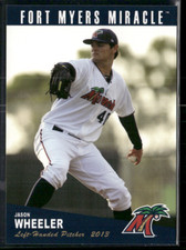 Jason Wheeler 2013 Ft Myers Miracle Team Set 