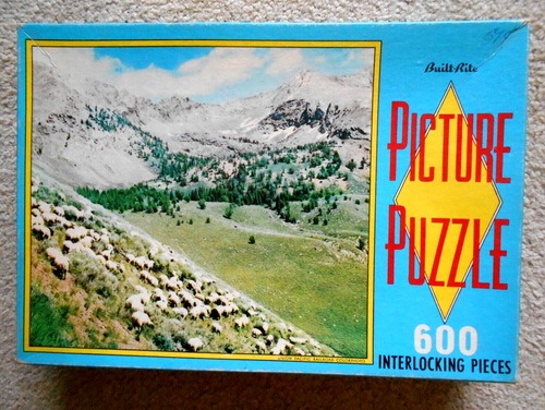 Built Rite Union Built Rite Picture Puzzle Union Pacific Railroad Lush Uplands 600 Pc ...