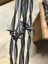 Barbed Wire-5-2ft strands with 2pt Barbs-Caution Real Wire - Art Craft Ready