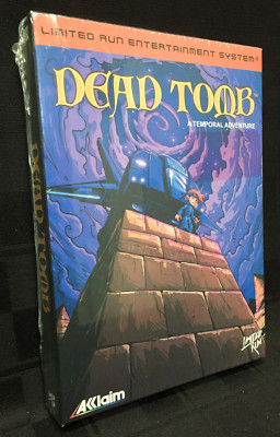 NEW & SEALED Dead Tomb NES Nintendo LIMITED RUN Acclaim TEMPORAL ADVENTURE Grey