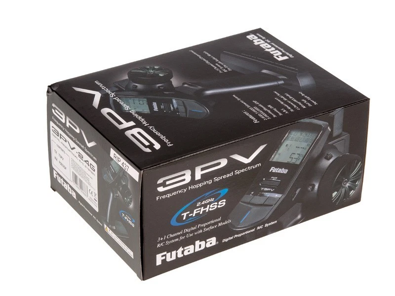 Futaba 3PV Sender 3-Kanal (2.4GHz / R203GF) P-CB3PV Fernsteuerung - Bild 3 von 4