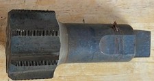 3 3/8" - 10 HSS PLUG TAP, USED, USA, 7" OAL, SQUARE SHANK