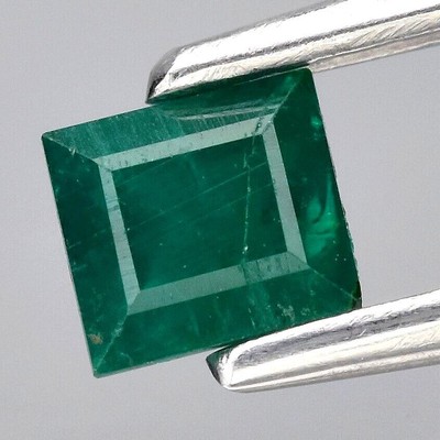 Saphir Vert Naturel De Madagascar - 7 Mm X 3.5 Mm - 0.39 Ct - Non Chauffé - RARE