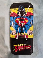 Rare Superman The Man of Steel Watch/compass DC 1991 Vintage Original Tin