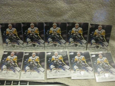 (10) x 2018-19 Upper Deck Silver Foil Sidney Crosby #392 Pittsburgh Penguins 