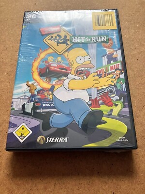 PC Spiel Die Simpsons Hit and Run - NEU ungeöffnet in Folie - Bitte lesen