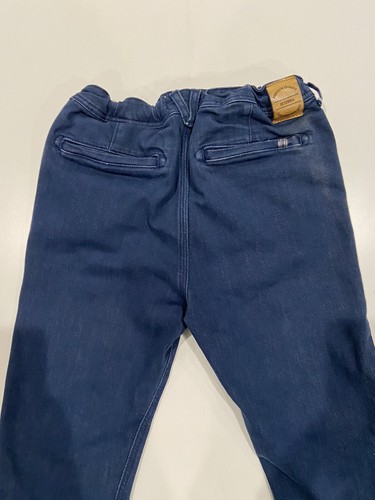 Zara Kids Slim Straight Jeans Stretch Blue Unisex Kids Size 8 21x22 EUC - Picture 8 of 10