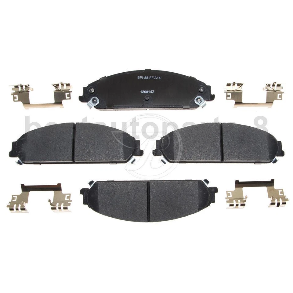 Juego de pastillas de freno delanteras traseras para Dodge Charger 2006 2007 2008 2009 2010 2011 2012 Foto 4 de 4