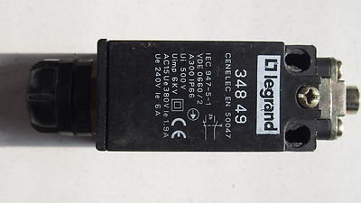 Fin De Course Legrand 348 49 - Contacteur D'arrêt, Occasion, Origine France