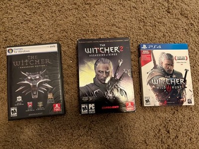 The Witcher 1-3 Game collection! Includes some fun inserts and maps!