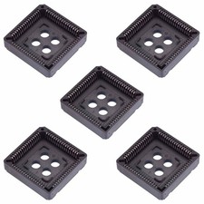5 x 68 Way PCB Through Hole PLCC Socket