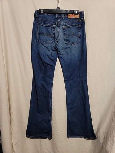 Lucky Brand Jeans Latzhose Sweet'N Low Flared Damen Gr. 4/27 32L - Bild 2 von 4