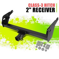 Class-3 Trailer Rear Bumper Tow Hitch Receiver 2 For Toyota Tacoma 95-04 Black