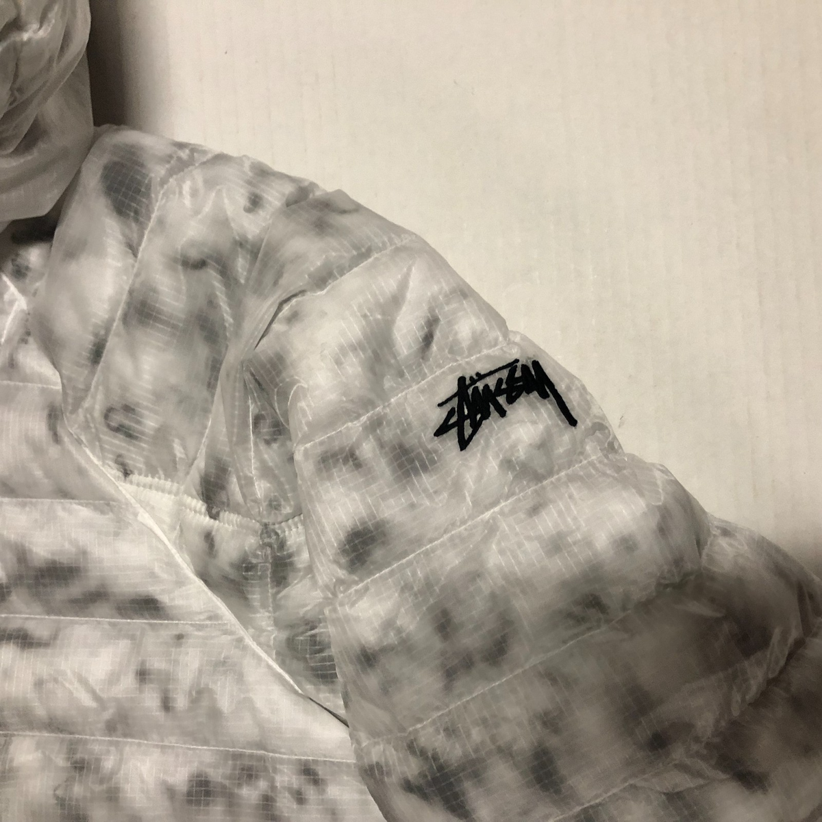 Nike x Stussy Insulated Pullover Jacket White Gorge Green DC1084