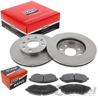 Mapco Bremsscheiben 236Mm + BelÄGe Vorne Passend FüR Chevrolet Aveo Daewoo Kalos
