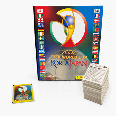 Panini World Cup Korea and Japan 2002 Full Set of Stickers + NEW Empty Album