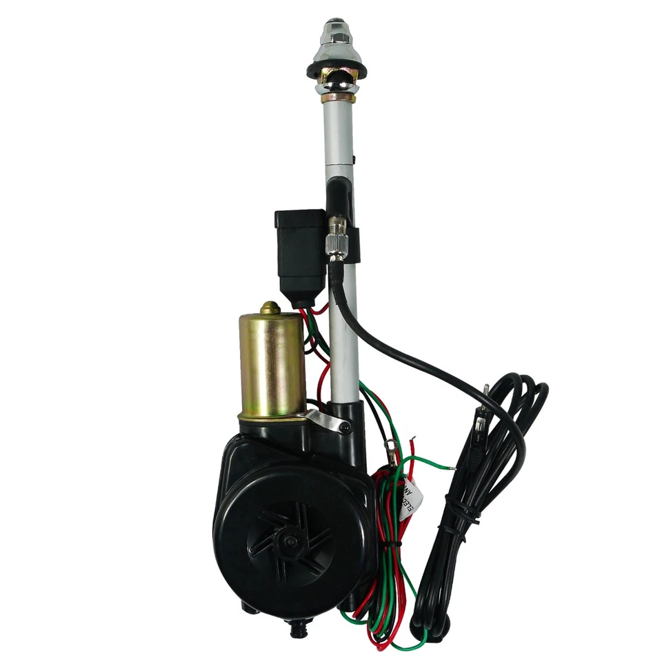 Radio Antenna Fits 12V Power AM FM Mast Replacement Kit W/ Wiring+Cable - Изображение 4 из 4