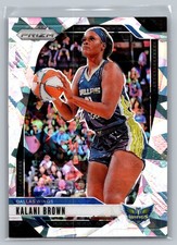 2024 Panini Prizm WNBA #29 Kalani Brown Ice Prizms