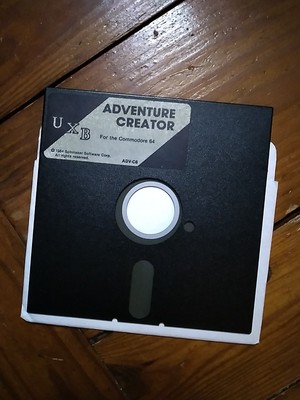 Adventure Creator Commodore 64 - 1984 - Diskette Only