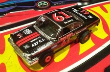 CUSTOM SLOT CAR 62 CHEVY BEL AIR PRO STOCKER NEW / HO / AW / TJET