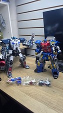 Transformers Armada Optimis prime With Toyhax, Armada Nemesis, Armada Jetfire