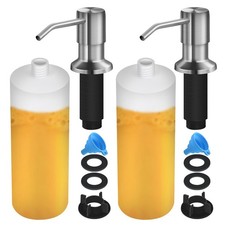 Soap Dispenser for Kitchen Sink, Built in Sink Soap Dispenser Lotion Dispense...