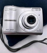 Camera Olympus FE-210 7.0Mp 38-114mm 3x Zoom Digital CCD Camera 2gb Card WORKING