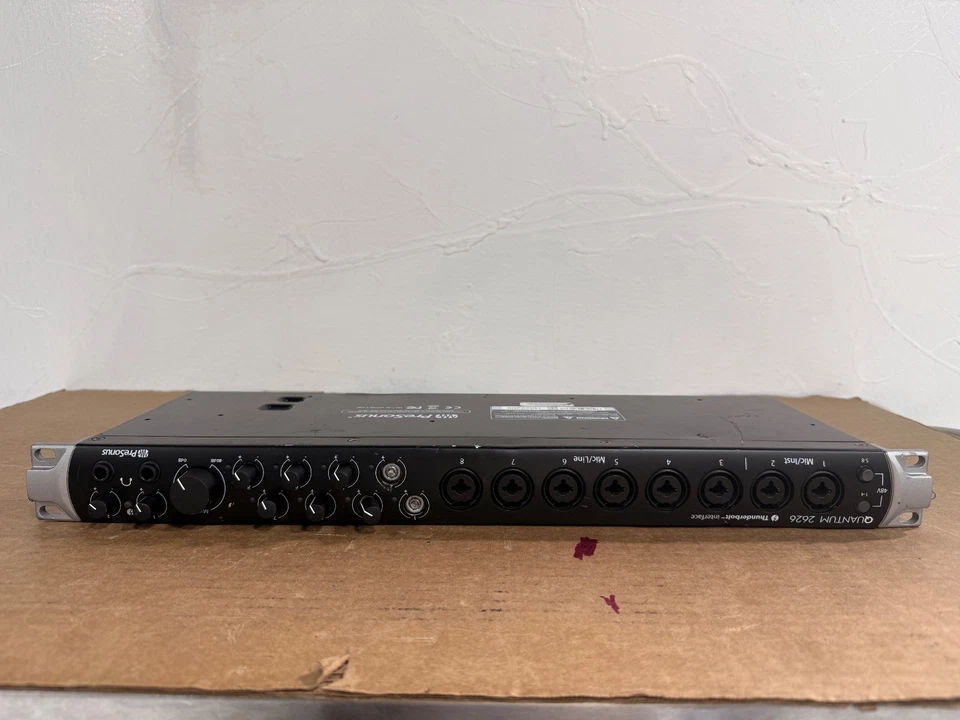 PreSonus Quantum 2626 – Thunderbolt 3 Audio Interface (26x26 / 24-Bit 192 kHz) - Image 2 of 4