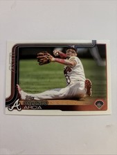 2025 Topps Series 1 Orlando Arcia #154 Atlanta Braves MLB Baseball NM-MT