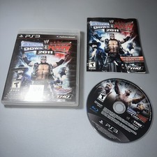 WWE Smackdown VS Raw 2011 Sony PS3 Video Game CIB RARE Luchador Variant Cover