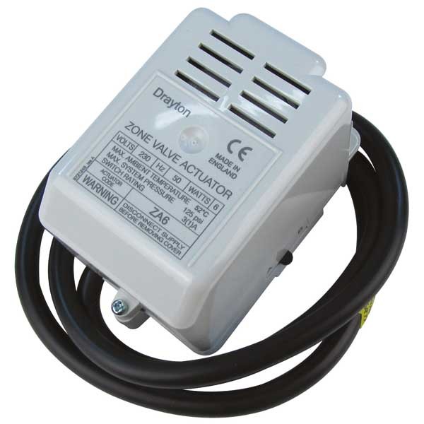 Drayton 2 Port Motorised Valve Actuator ZA6 - 6 Wire 230V