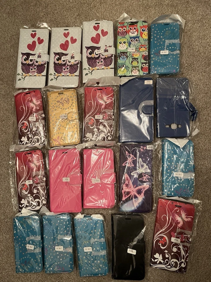 Brand New Giant Joblot Bundle Of 80 Mixed Mobile Phone Cases - Image 4 of 4