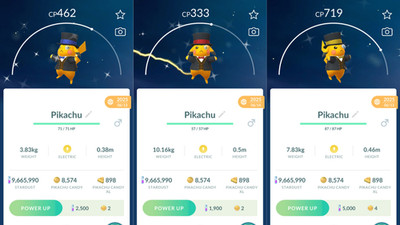  Shiny (Schillernd) Pikachu Ribbon Monocle All Color Pokemon GO  Registered Only