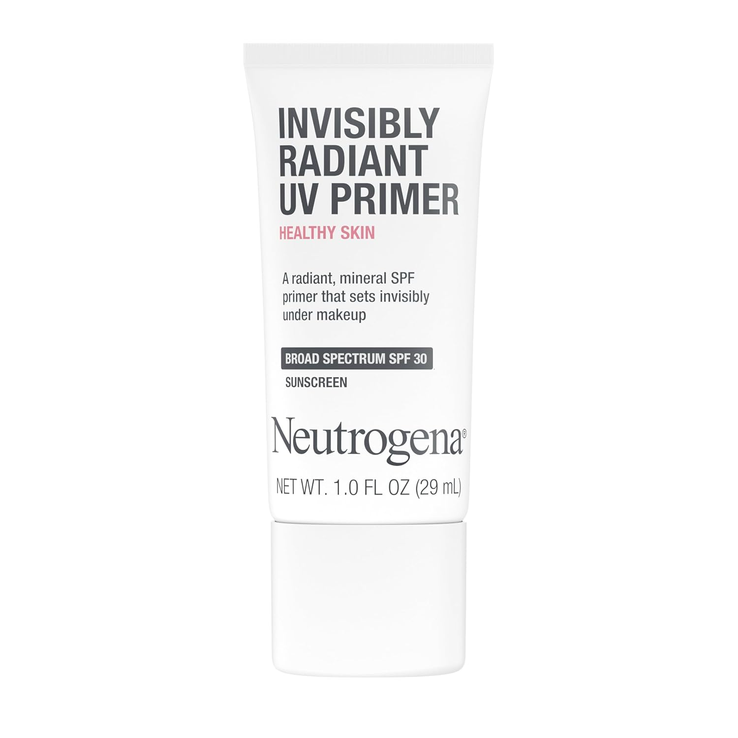 Healthy Skin Invisibly Radiant UV Face Primer with SPF 30, Mineral Sunscreen Mak
