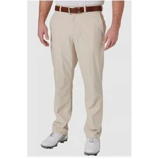 Walter Hagen Perfect 11 Collection Big & Tall Light Khaki Golf Pants 44x34 NEW