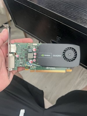 HP NVIDIA Quadro 600 1GB DDR3 PCIe x16 DisplayPort DVI Video Card GPU 671135-001