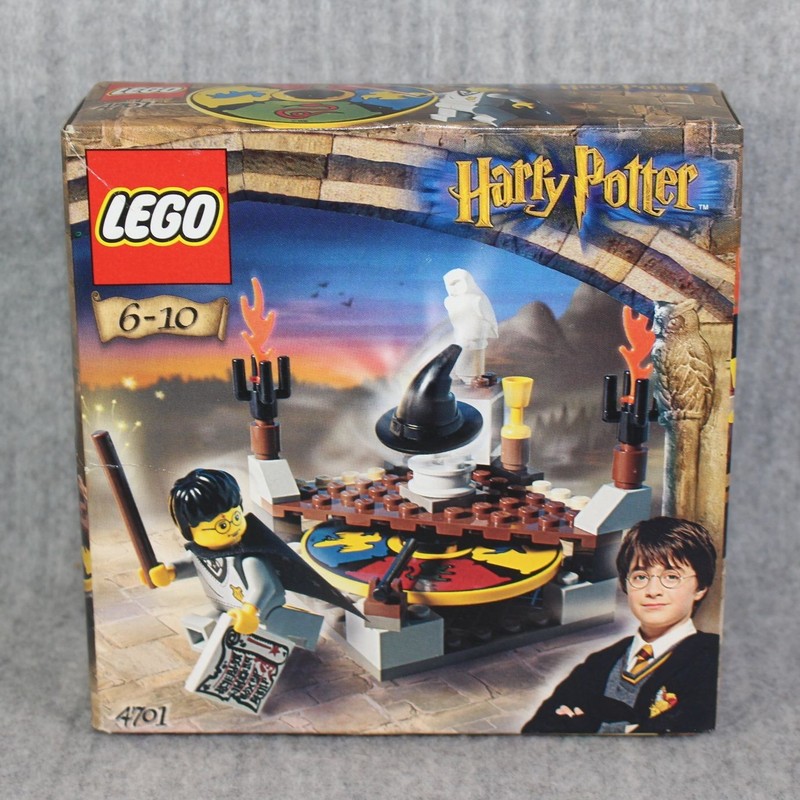 LEGO HARRY POTTER 4701 Sorting Hat Vintage 2001 Retired Set New Sealed Rare