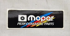 Mopar Performance Parts Sticker Decal