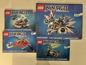 LEGO NINJAGO REBOOTED LOT OF 3 Sets (70725, 70721, 70720) | READ DESCRIPTION