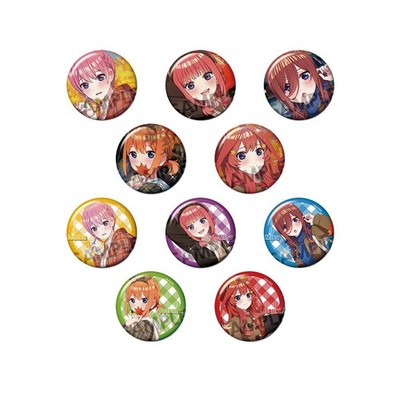 5Hanayome * Trading Can Badge Vol. 2 BOX [all 10 sets (Full set)] 57mm