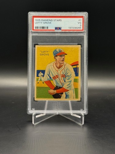 Lefty Grove #1 1935 Diamond Stars card