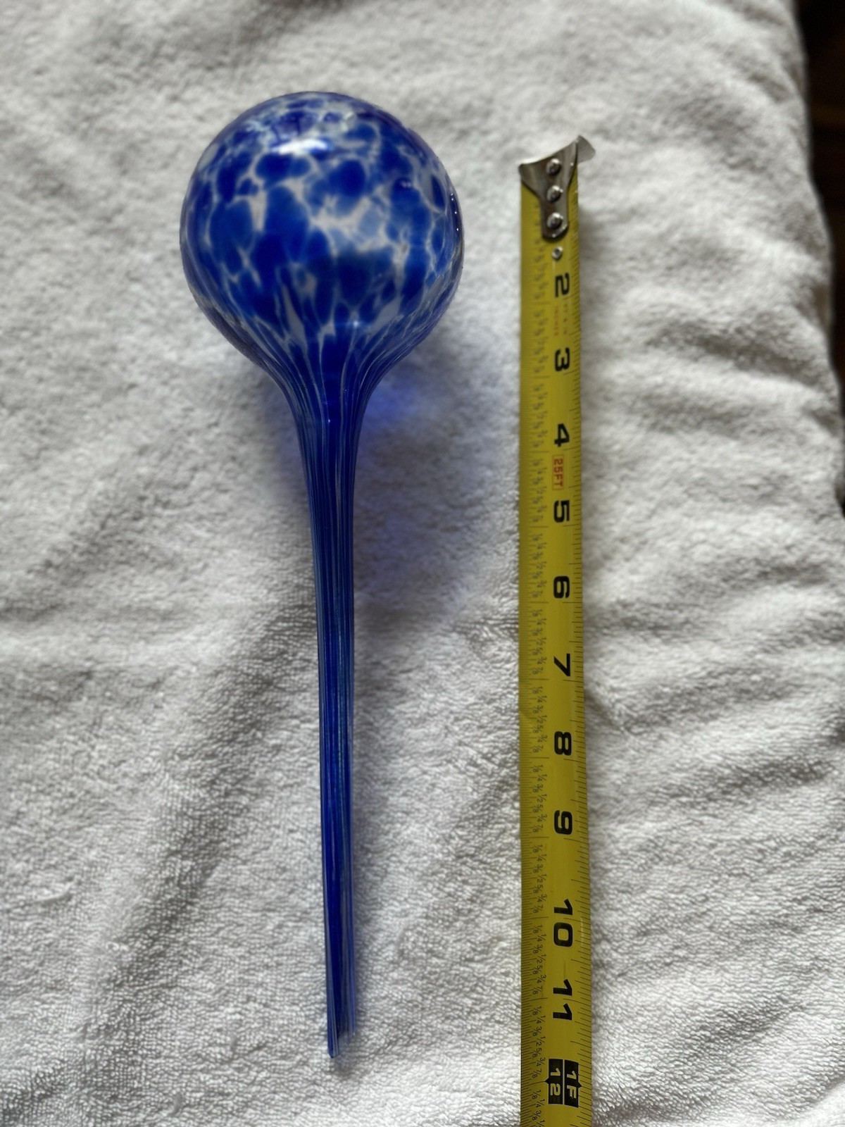 Glass Plant Watering Globes Self Watering Spike Bulbs 12 inches