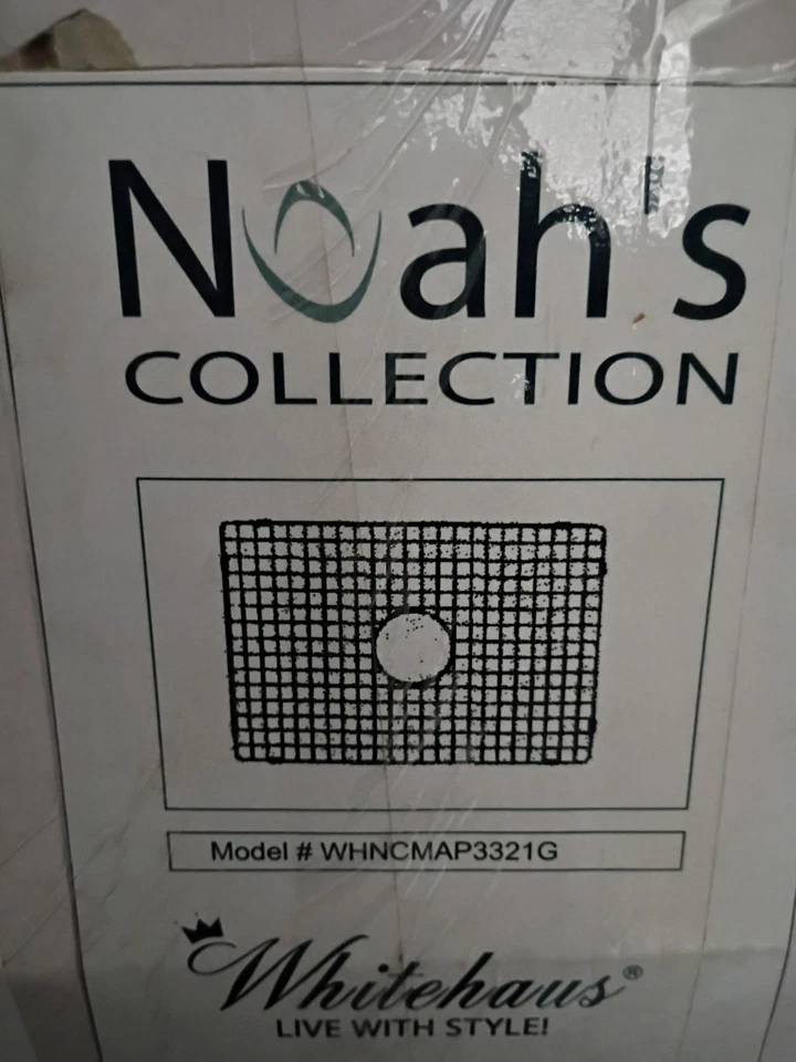 Rejilla de protección de fregadero de acero inoxidable Whitehaus WHNCMAP3321G para WHNCMAP3321 Foto 3 de 4