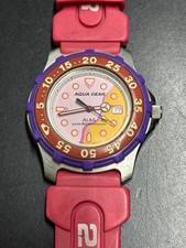 Seiko ALBA AQUAGEAR Diver Watch Calendar Used