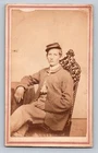 1860's Identified Civil War Soldier CDV Photograph - Clinton Orr Dayton Ohio
