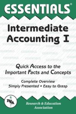 Intermediate Accounting I Essentials (Essentials Study Gui - VERY GOOD