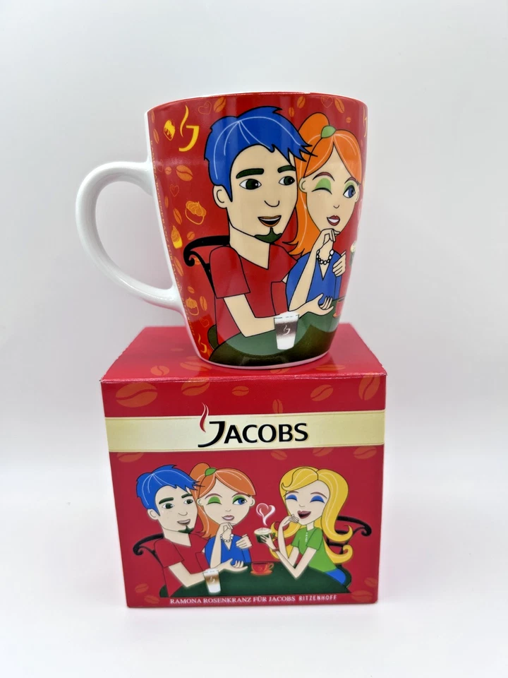 Jacobs Krönung Ritzenhoff Kaffeebecher Tasse 12. und 13. Edition NEU OVP AUSWAHL - Bild 2 von 3