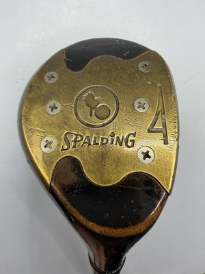 Spalding Double Eagle Vintage 4 Wood Pro Model Aluminum Shaft Fairway RH 