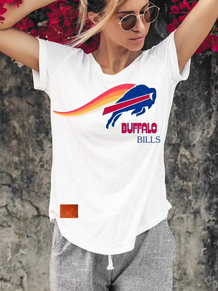 Moletom feminino retrô de futebol Buffalo | Cozy Game Day Crewneck | Western NY - Imagem 4 de 4