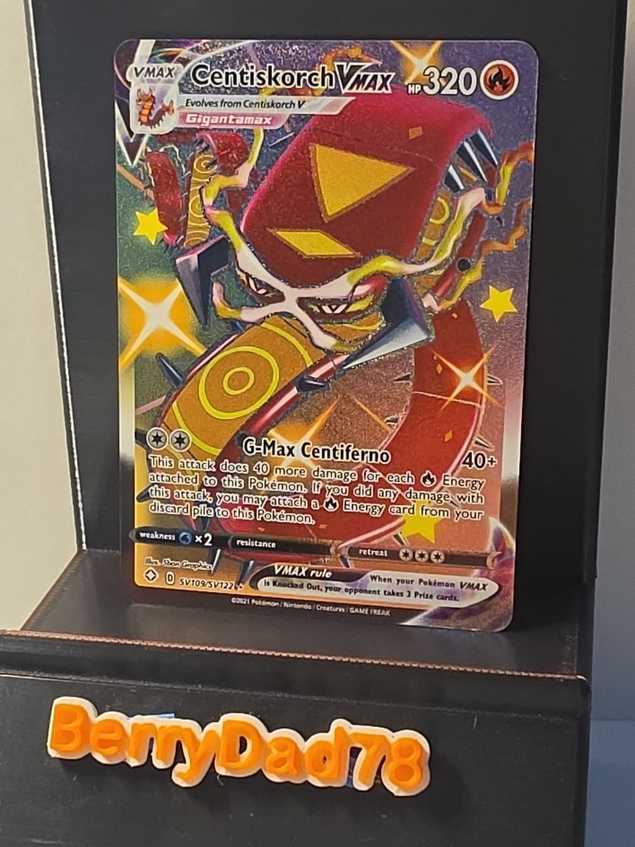 centiskorch vmax pokemon card value Game/[S2a] Strength Expansion Pack: Explosive Walker]Centiskorch 080/070 HR Foil | Buy from TCG Republic When Pokemon V has been Knocked Out Centiskorch VMAX | Darkness Ablaze